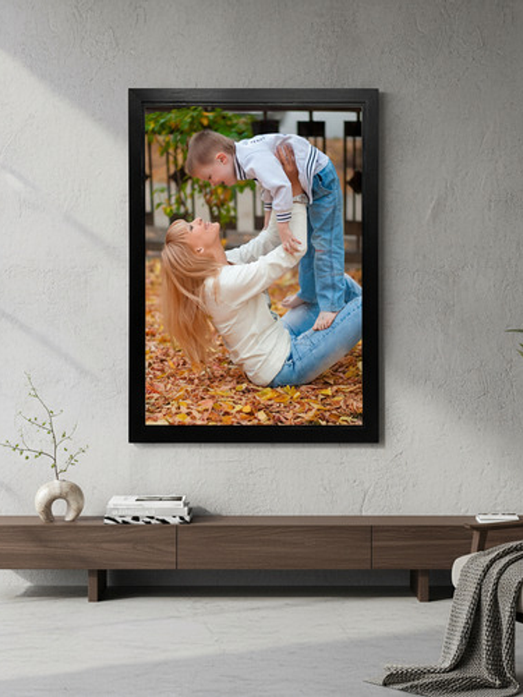 Cuadro De 60x90cm + 1 Foto O Imagen Que Nos Envias 1