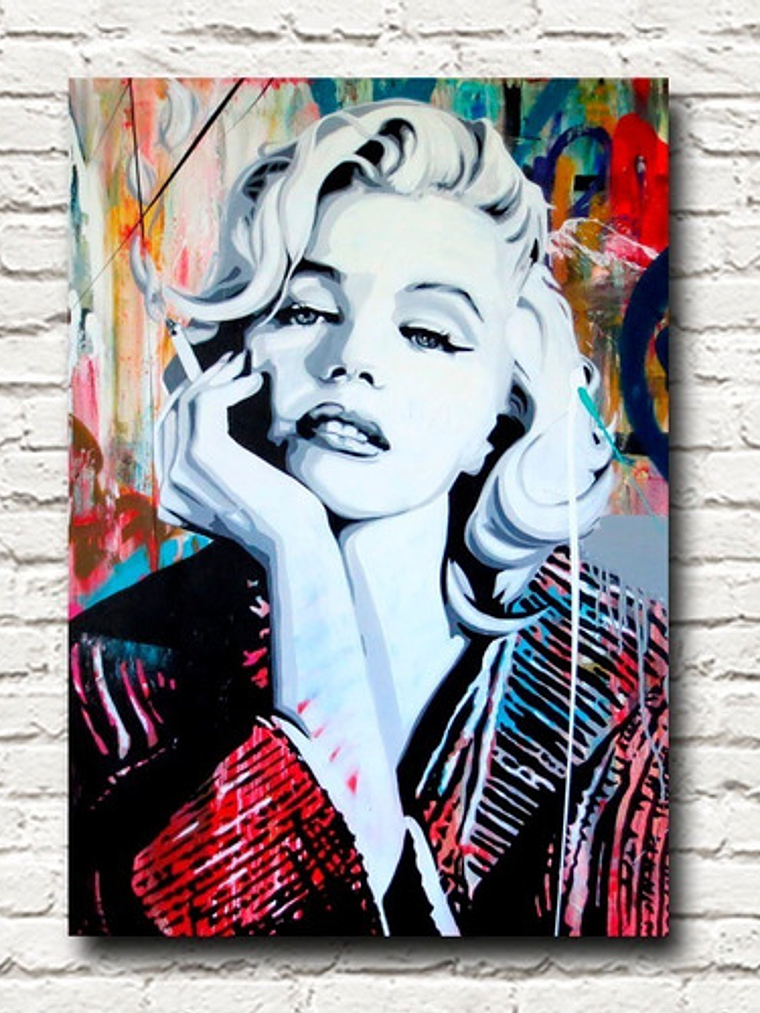 Cuadro Decorativo Canvas Marilyn Monroe 2