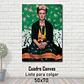 Cuadro Decorativo Canvas 50x70 Cm Frida Kahlo #01 - Miniatura 1