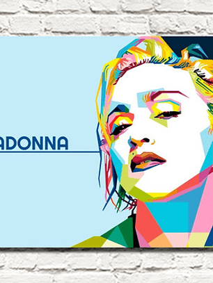 Cuadro Decorativo Canvas Madonna Art
