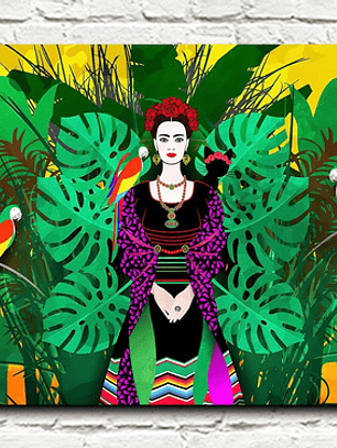 Cuadro Decorativo 55x80 Frida Kahlo