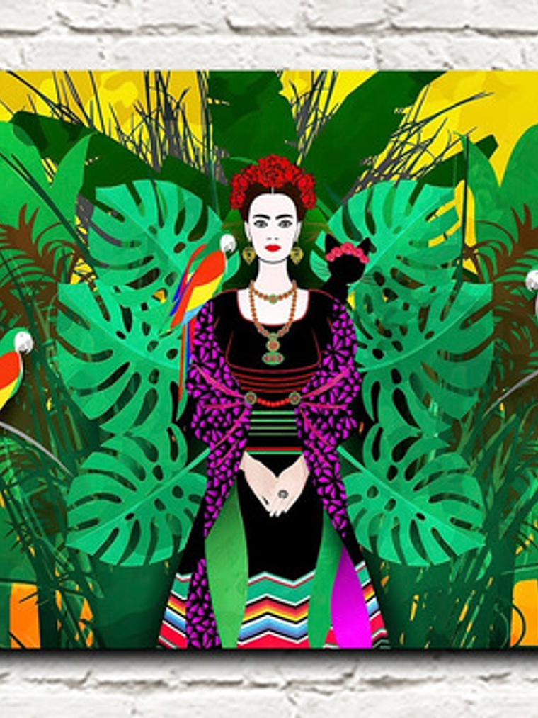 Cuadro Decorativo 55x80 Frida Kahlo 1