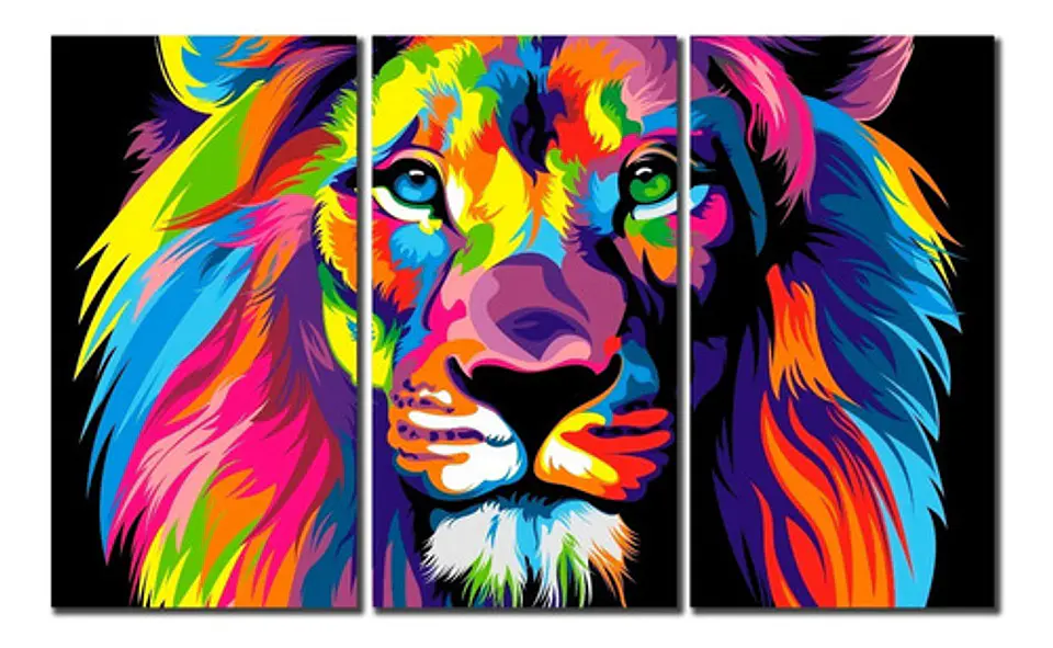 Cuadros Decorativos Canvas 3 Cuerpos 165x80 Cm 1