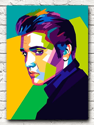 Cuadro Decorativo Canvas Elvis Presley