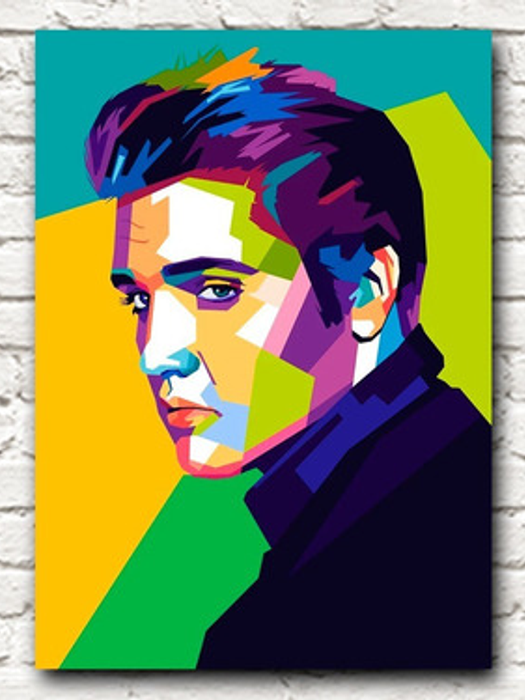 Cuadro Decorativo Canvas Elvis Presley 1