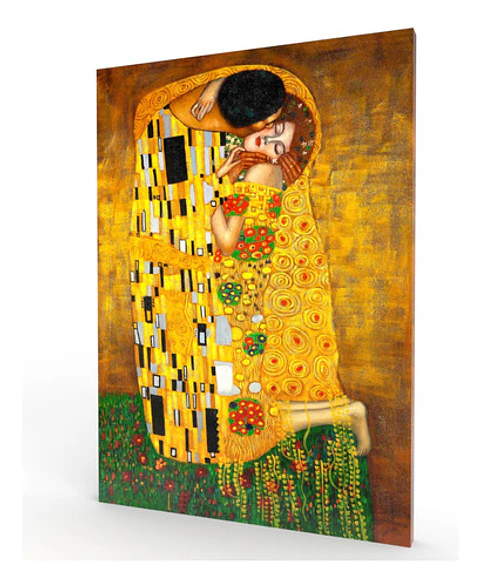 Cuadro Canvas El Beso 50x70cm