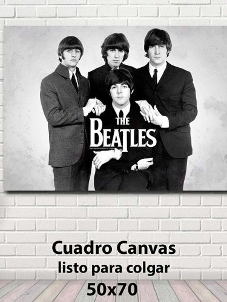 Cuadro Canvas The Beatles 50x70cm -  #2 3