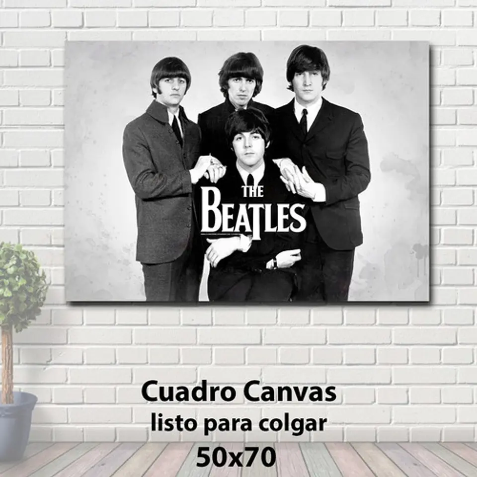 Cuadro Canvas The Beatles 50x70cm -  #2 3
