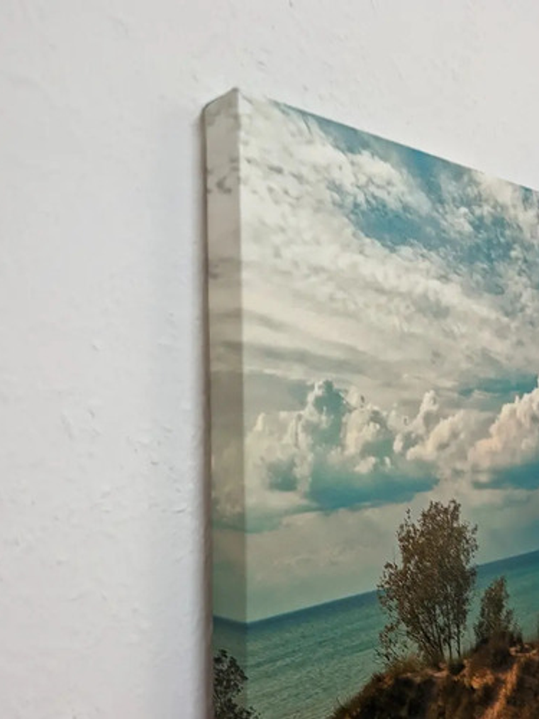 Cuadro Canvas Buda 55x55 Con Bastidor Listo Para Colgar 2