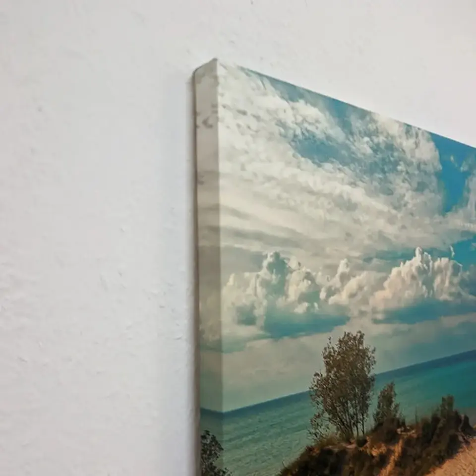 Cuadro Canvas Buda 55x55 Con Bastidor Listo Para Colgar 2