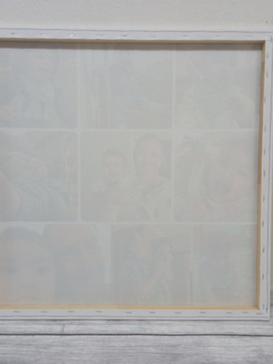 Cuadro Canvas Buda 55x55 Con Bastidor Listo Para Colgar 3