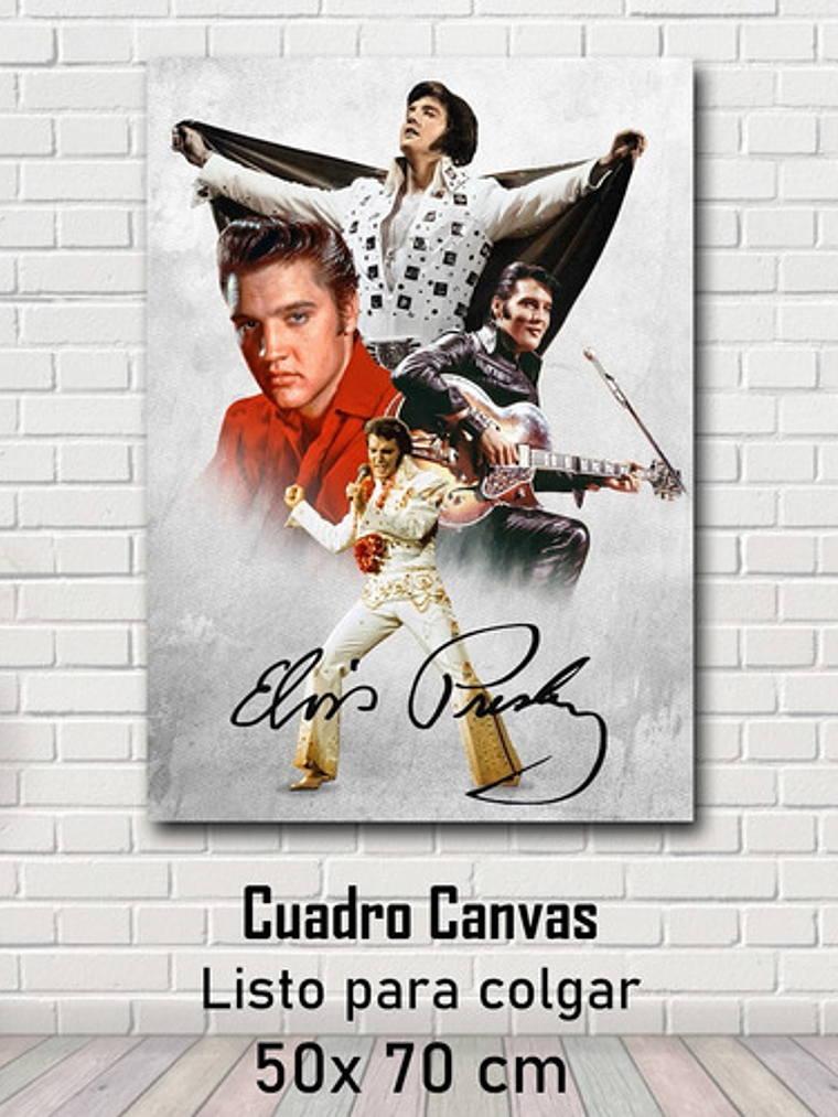 Cuadro Canvas Elvis Presley 50x70cm -  #2 1