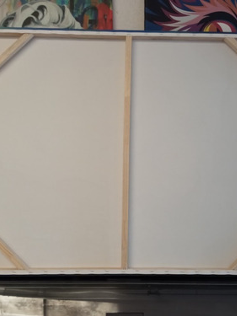 Cuadro Decorativo Canvas 80x80, Bastidor 3x2cm Personalizado 4