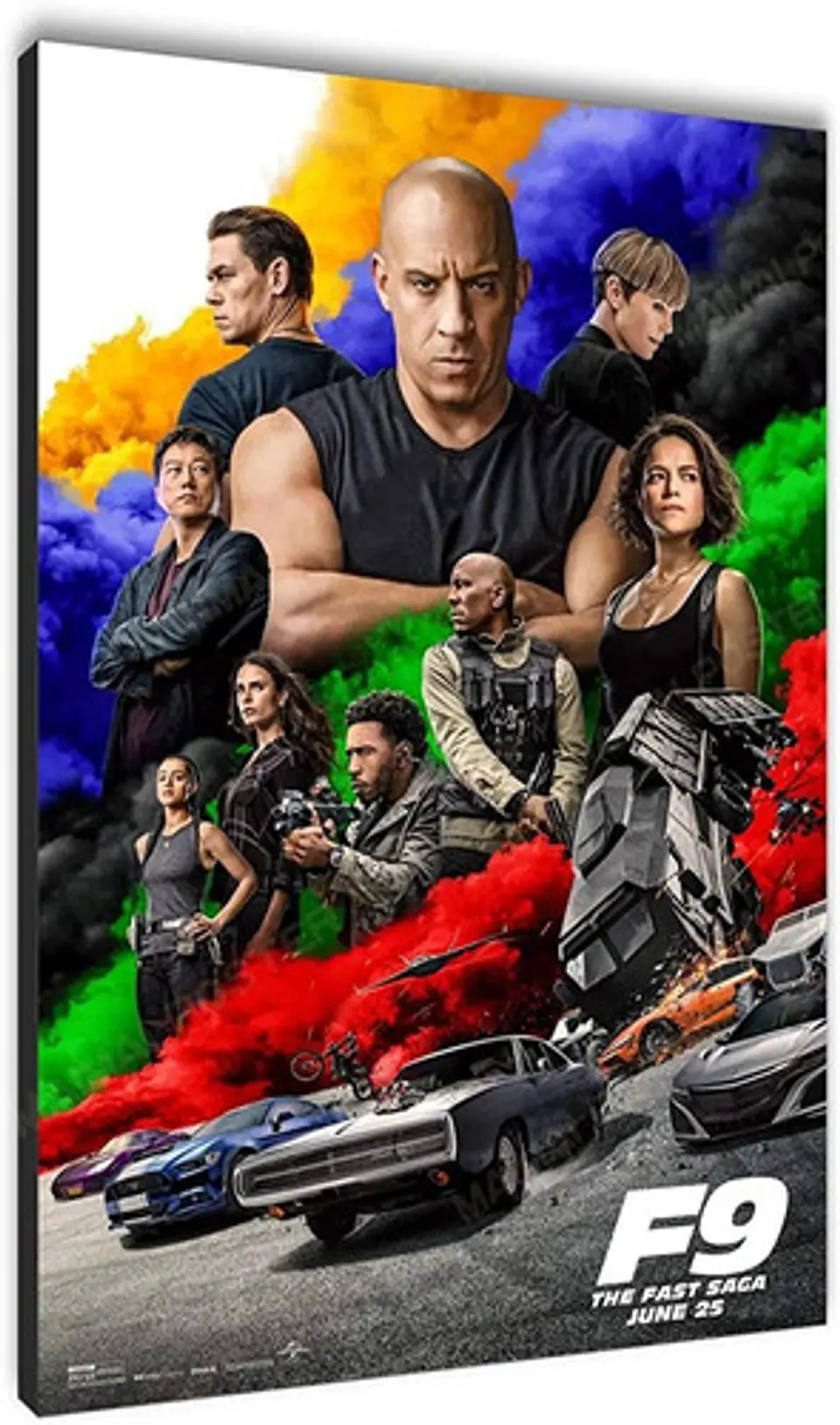 Cuadro Canvas Posters 50x70cm - Rápidos Y Furiosos 9 #1 1