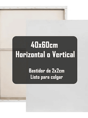 Cuadro Decorativo Canvas 40x60 Personalizados