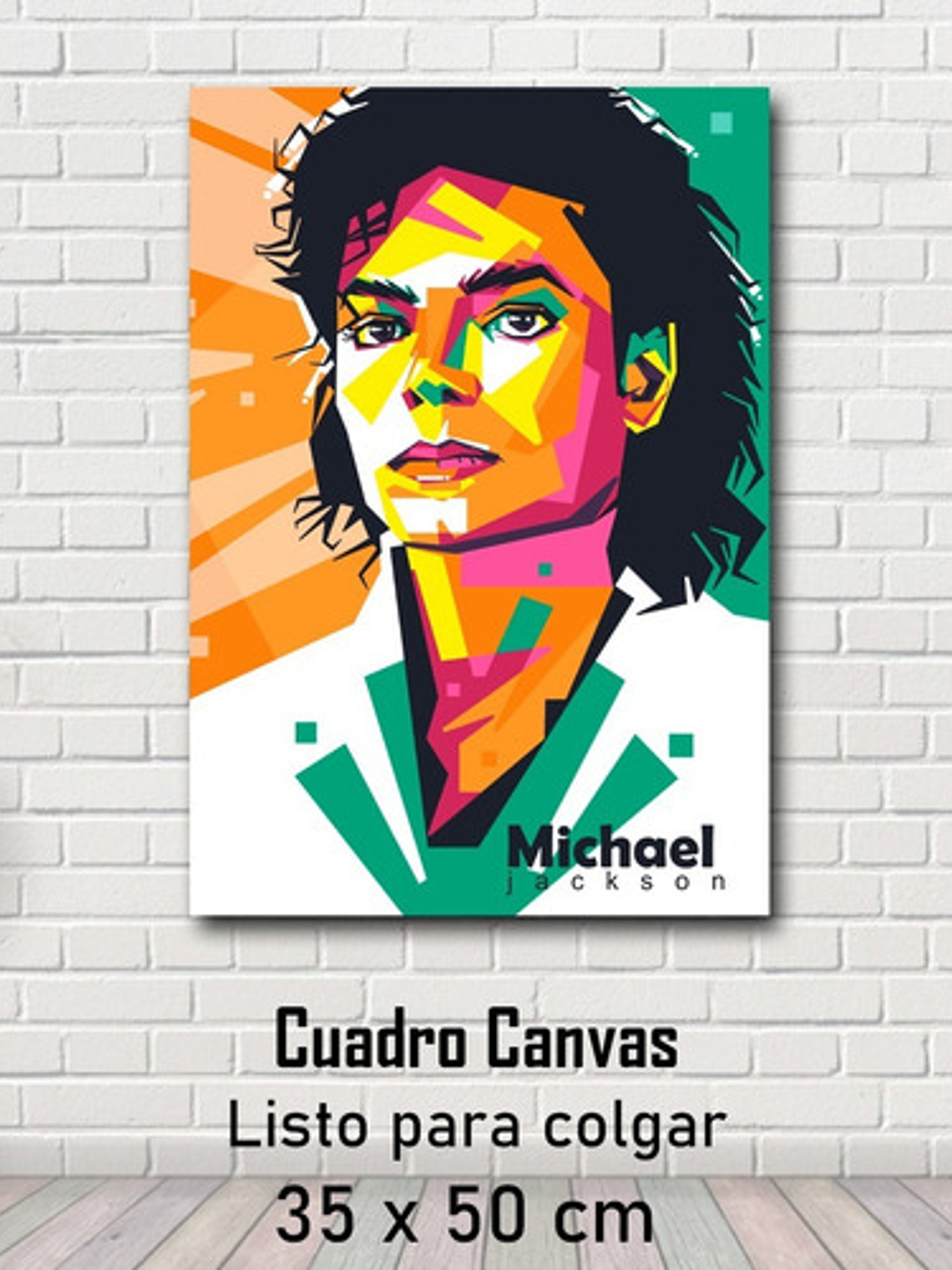Cuadro Canvas Michael Jackson 50x35 Cm - Wpap#2 1