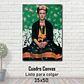 Cuadro Decorativo Canvas 35x50 Cm Frida Kahlo #01 - Miniatura 1