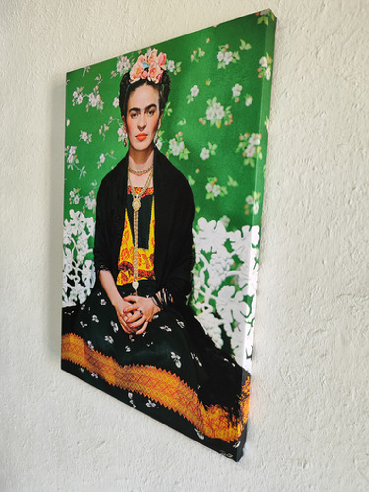 Cuadro Decorativo Canvas 35x50 Cm Frida Kahlo #01 4