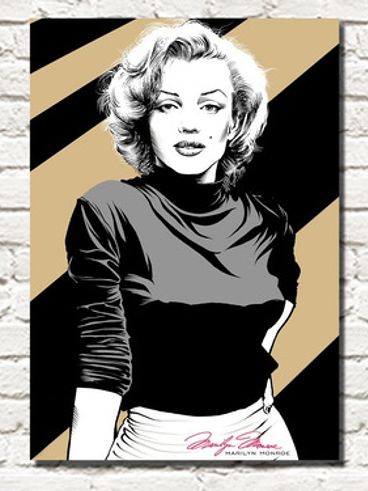 Cuadro Decorativo Canvas Marilyn Monroe Laliz 1