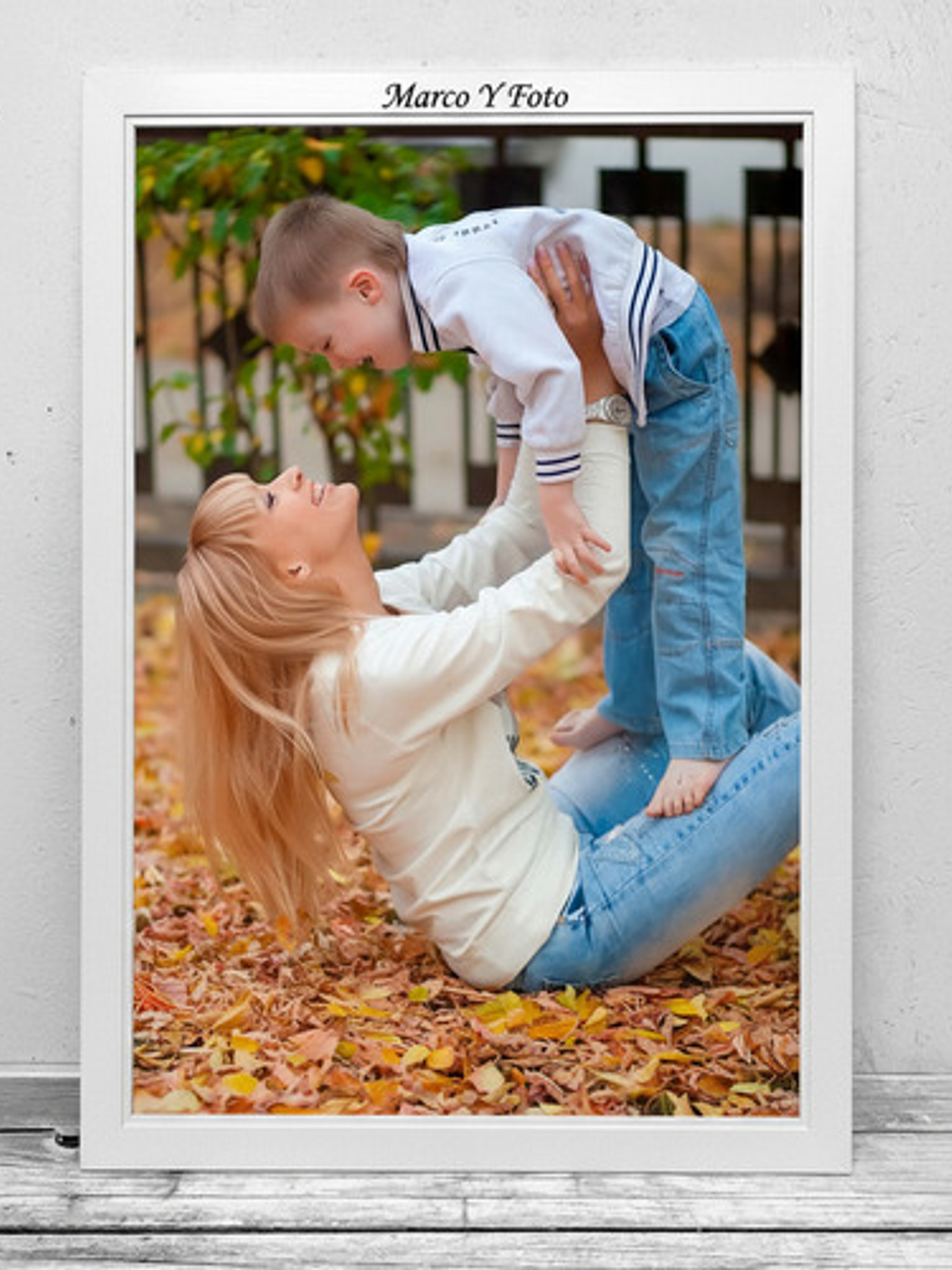 Marco Y Foto 50x70cm, Cuadro Personalizados - Bl#01 1