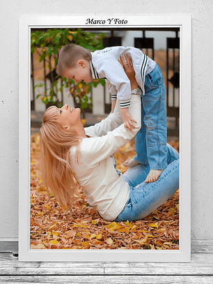 Marco Y Foto 50x70cm, Cuadro Personalizados - Bl#01