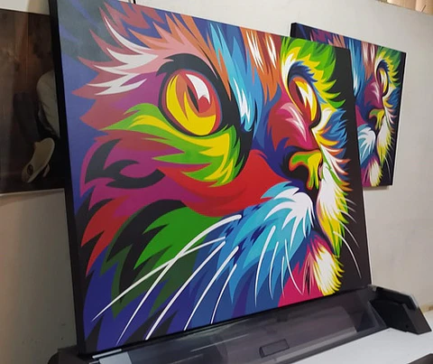 Cuadro Decorativo Canvas 80x115 - Bastidor 3x2cm (bisel 3cm)