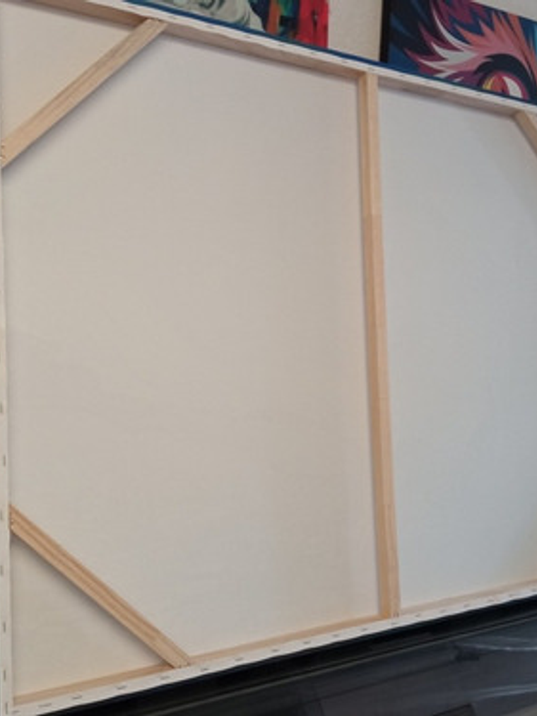 Cuadro Decorativo Canvas 80x115 - Bastidor 3x2cm (bisel 3cm) 3