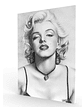 Cuadro Canvas  Marilyn Monroe 50x70cm -  Lapiz#1 - Miniatura 1