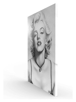 Cuadro Canvas  Marilyn Monroe 50x70cm -  Lapiz#1