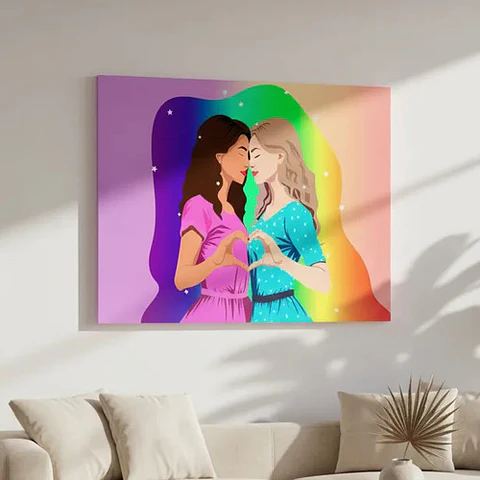 Cuadro Decorativo Canvas 50x70 Cm - Orgullo