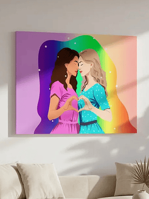 Cuadro Decorativo Canvas 50x70 Cm - Orgullo