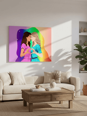 Cuadro Decorativo Canvas 50x70 Cm - Orgullo