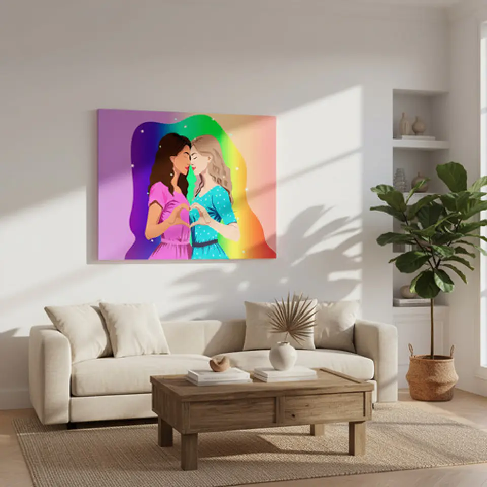 Cuadro Decorativo Canvas 50x70 Cm - Orgullo 2