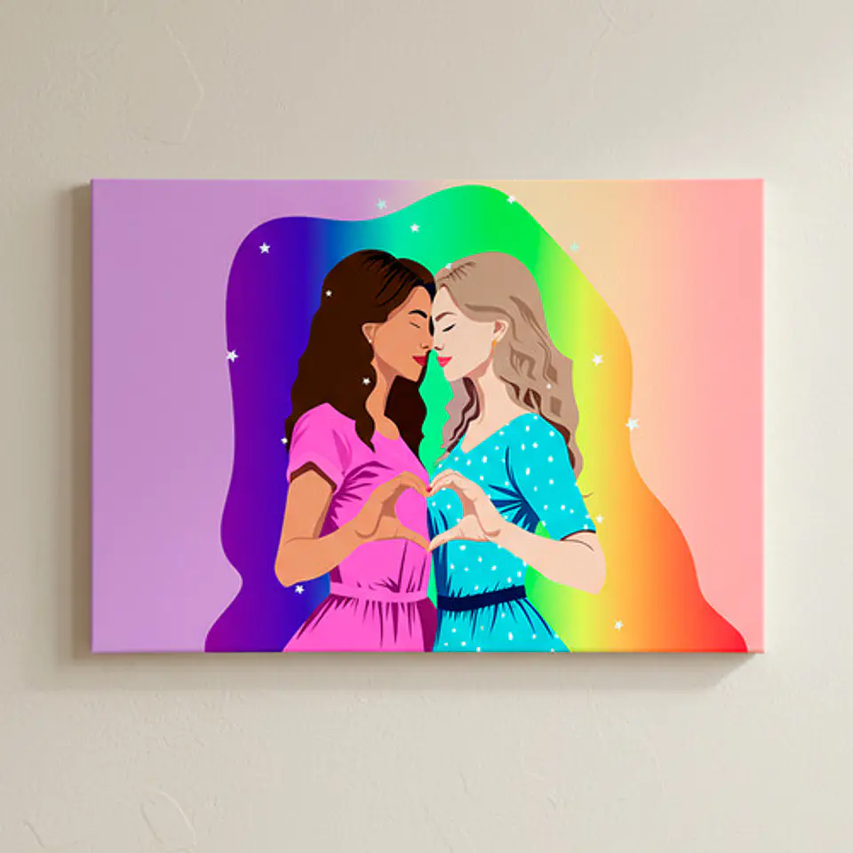 Cuadro Decorativo Canvas 50x70 Cm - Orgullo 3