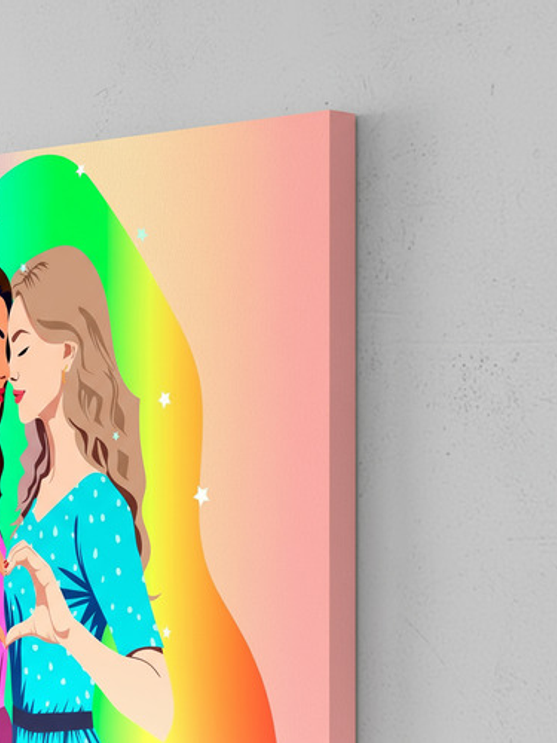 Cuadro Decorativo Canvas 50x70 Cm - Orgullo 5