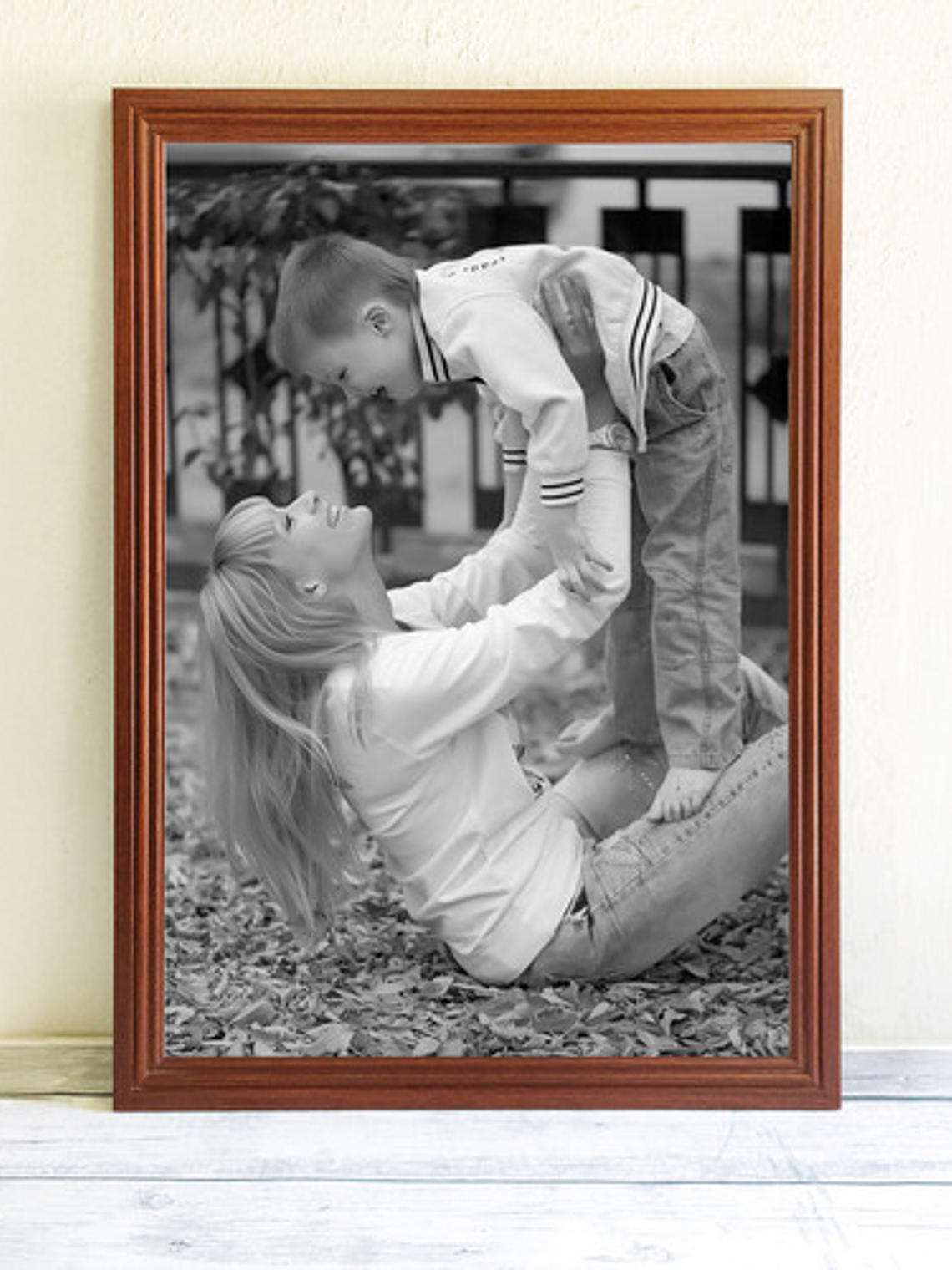 Marco Y Foto 50x70cm, Cuadro Personalizados - Cafe01 1