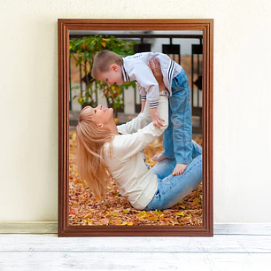 Marco Y Foto 50x70cm, Cuadro Personalizados - Cafe01