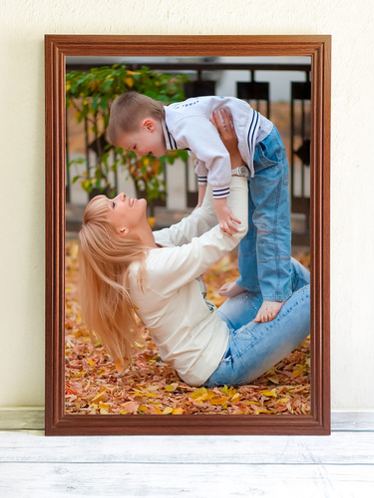 Marco Y Foto 50x70cm, Cuadro Personalizados - Cafe01 2