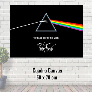 Cuadro Canvas  Pink Floyd 50x70cm The Dark Side Of The Moon