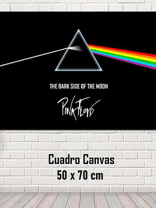 Cuadro Canvas  Pink Floyd 50x70cm The Dark Side Of The Moon