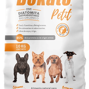 BOKATO PETIT SÚPER PREMIUM ADULTO RAZA PEQUEÑA 10 KILOS