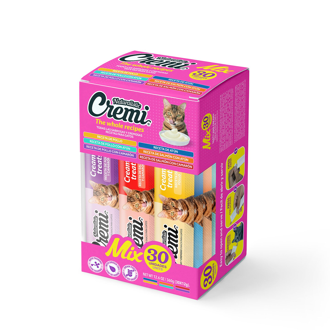 Cremi Box The Whole Recipes Mix 30 Sachet 1