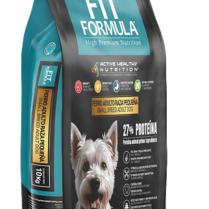 FIT FORMULA PERRO ADULTO RAZA PEQUEÑA 10 KG