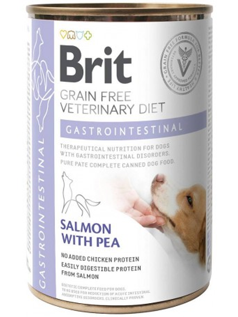 Brit Grain Free Veterinary Diet Lata Gastrointestinal 400g 1