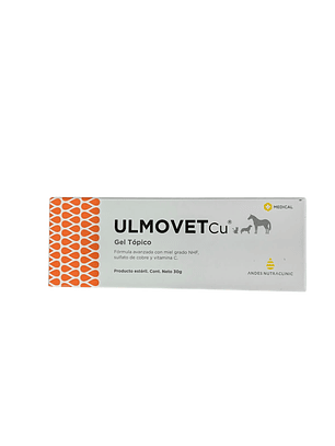 Ulmovet Cu Gel Tópico 30g