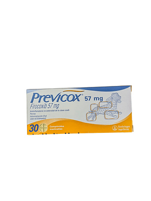 Previcox 57mg 30 comprimidos