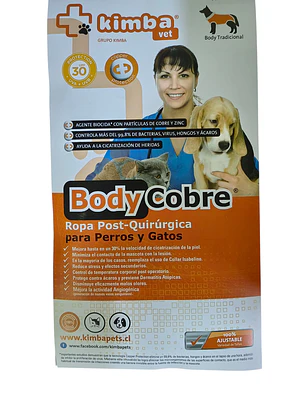 Body Cobre Tradicional Kimbavet sin Patas