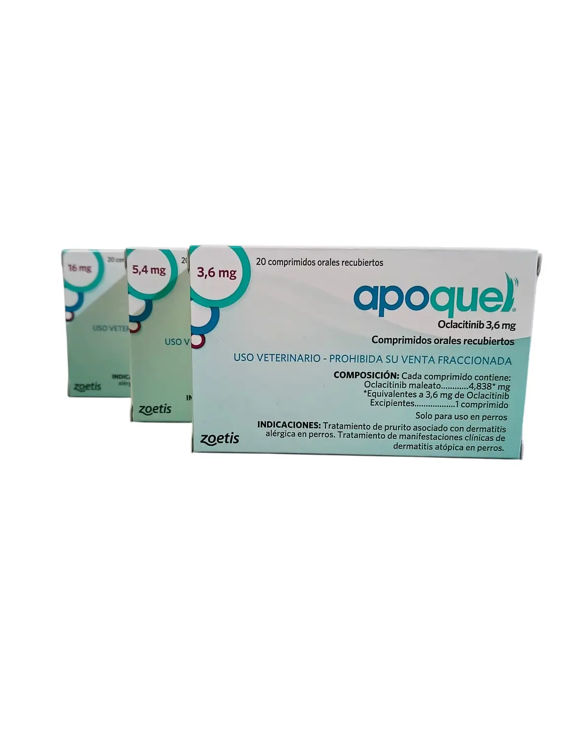 Apoquel 20 Comprimidos (Oclacitinib Maleato) 1