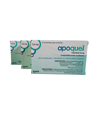 Apoquel 20 Comprimidos (Oclacitinib Maleato)