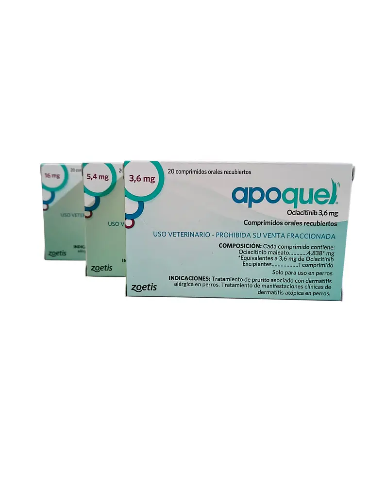 Apoquel 20 Comprimidos (Oclacitinib Maleato) 1